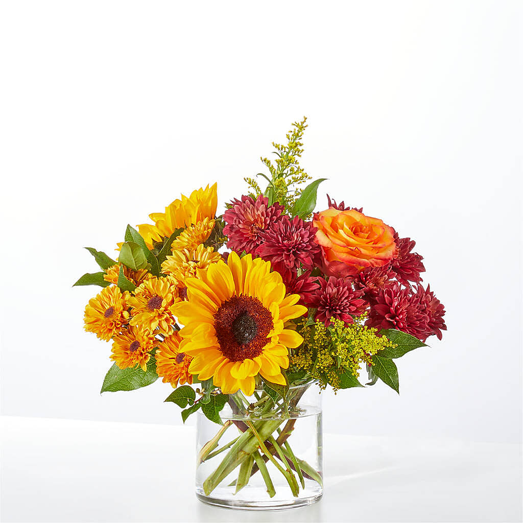 Flannel Scarf Bouquet – Newell Flower Shop Ltd., Kamloops BC