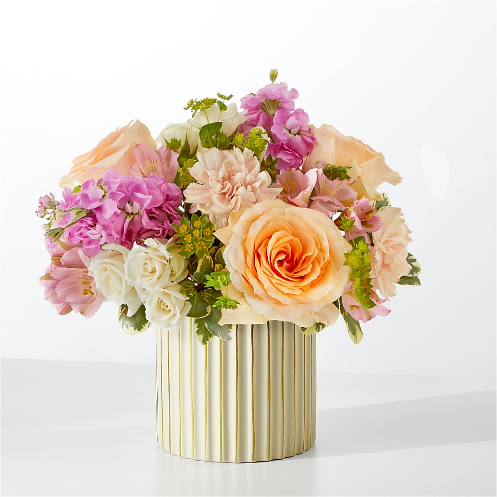 Paradise Bouquet with Ivory Vase – Newell Flower Shop Ltd., Kamloops BC