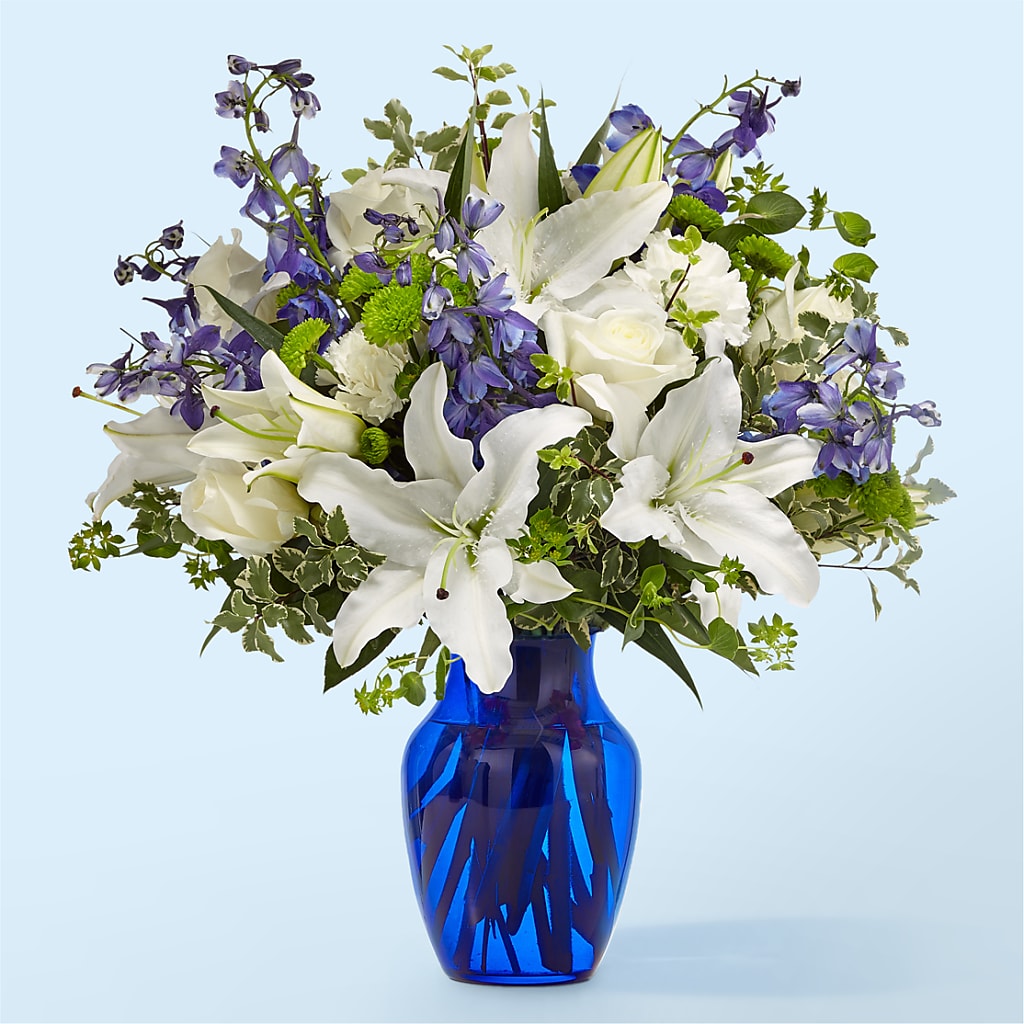 Santorini Bouquet – Newell Flower Shop Ltd., Kamloops BC