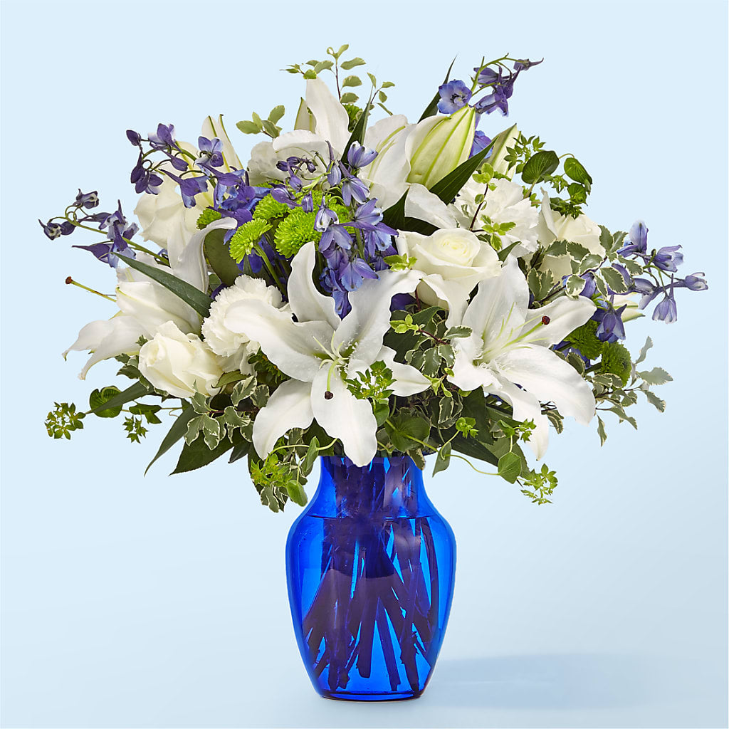 Santorini Bouquet – Newell Flower Shop Ltd., Kamloops BC