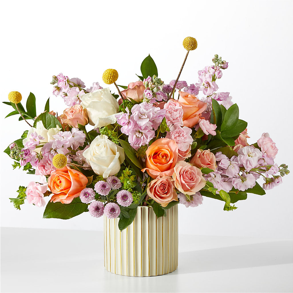 French Market Bouquet with Ivory Vase – Newell Flower Shop Ltd., Kamloops BC