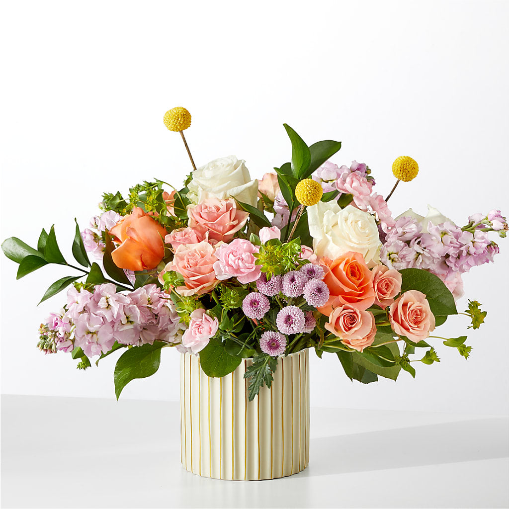 French Market Bouquet with Ivory Vase – Newell Flower Shop Ltd., Kamloops BC