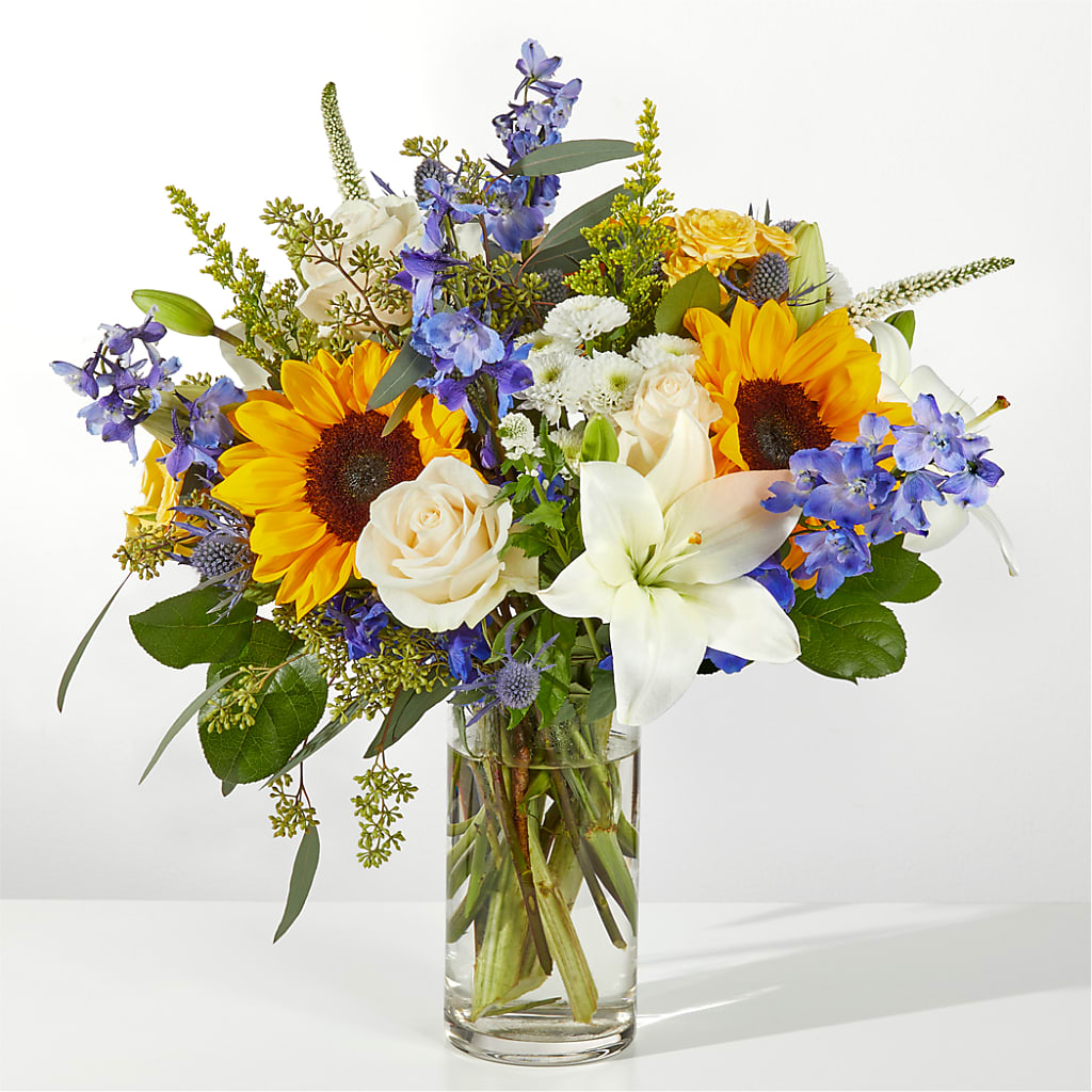 Wonderfully Sunny Bouquet – Newell Flower Shop Ltd., Kamloops BC