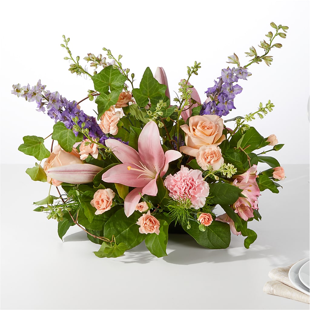 Blossom Time Centerpiece – Newell Flower Shop Ltd., Kamloops BC
