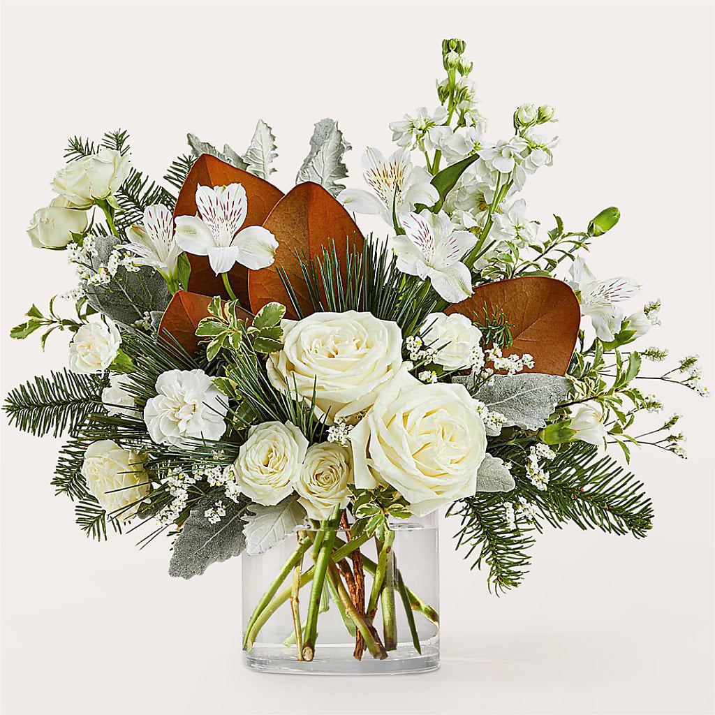 Fresh Snowfall Bouquet – Newell Flower Shop Ltd., Kamloops BC