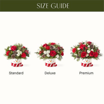 Jolly Snowman Bouquet –  Newell Flower Shop Ltd., Kamloops BC