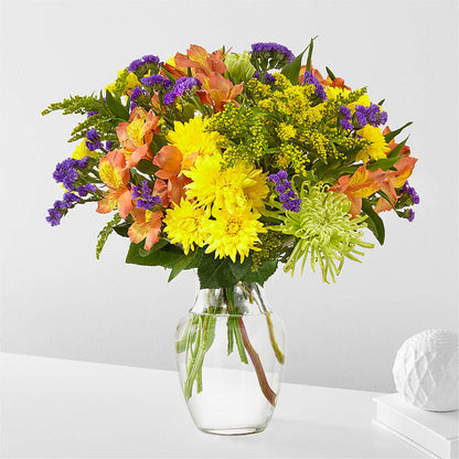 Marmalade Skies Bouquet –  Newell Flower Shop Ltd., Kamloops BC