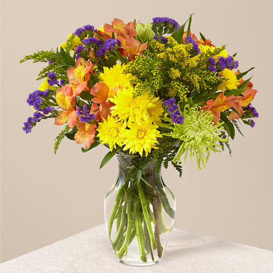 Marmalade Skies Bouquet –  Newell Flower Shop Ltd., Kamloops BC