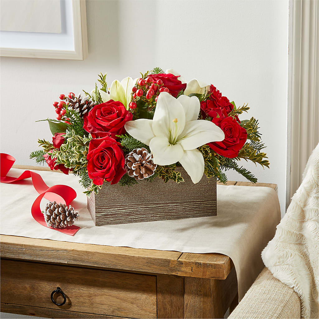 Snowy Wonderland Bouquet –  Newell Flower Shop Ltd., Kamloops BC