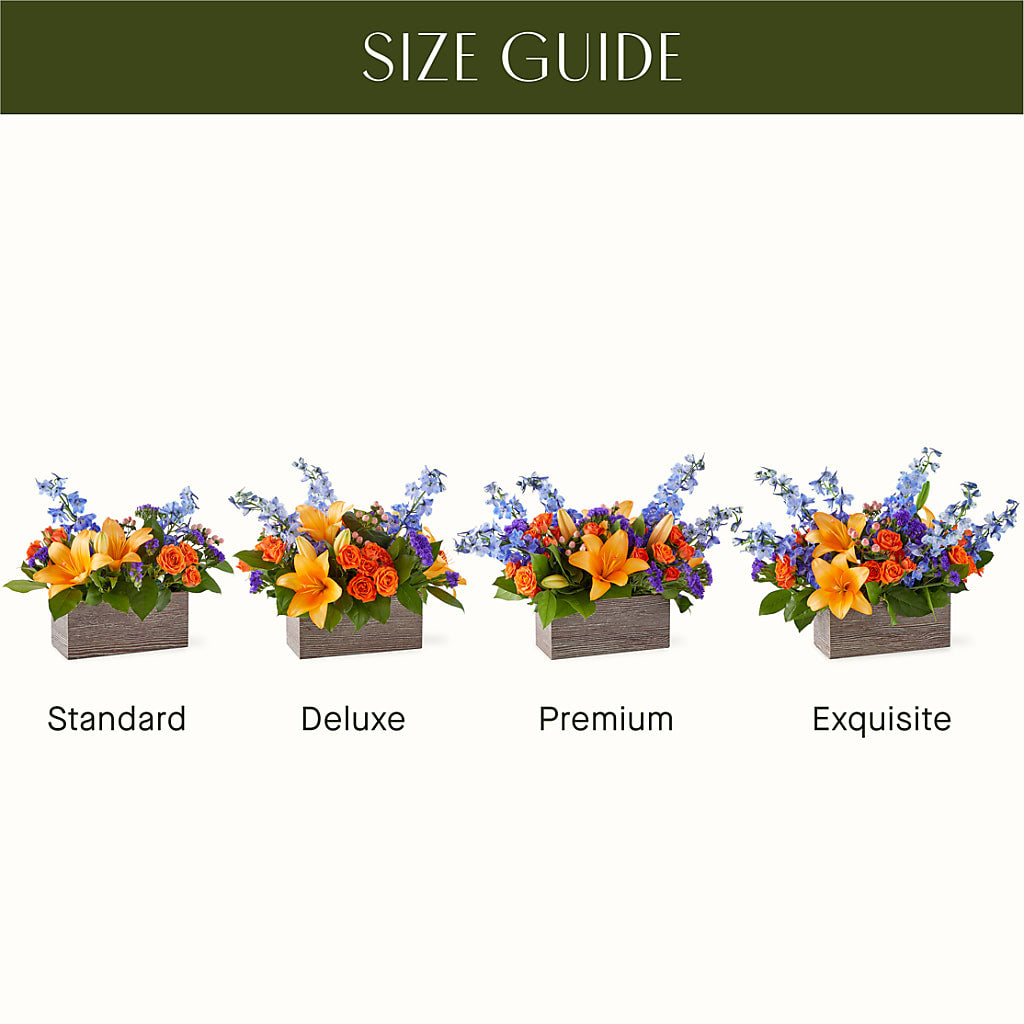 Radiant Citrus Box Bouquet –  Newell Flower Shop Ltd., Kamloops BC