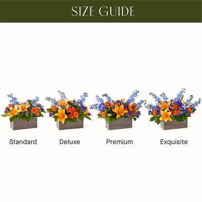 Radiant Citrus Box Bouquet –  Newell Flower Shop Ltd., Kamloops BC