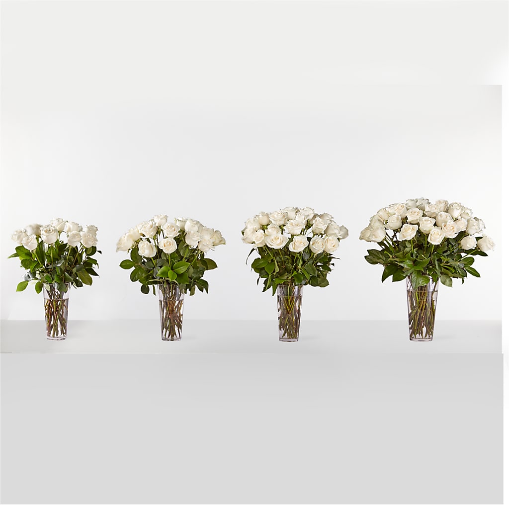 Long Stem White Rose Bouquet –  Newell Flower Shop Ltd., Kamloops BC