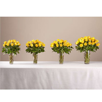 Long Stem Yellow Rose Bouquet –  Newell Flower Shop Ltd., Kamloops BC