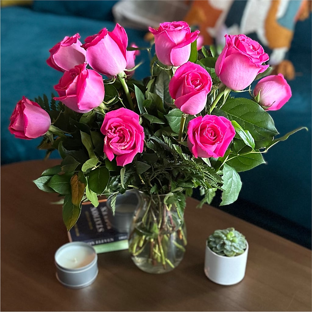 Long Stem Pink Rose Bouquet –  Newell Flower Shop Ltd., Kamloops BC