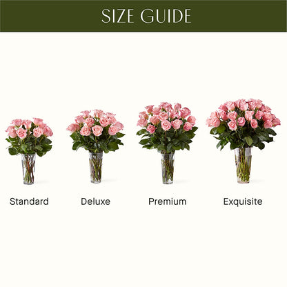 Long Stem Pink Rose Bouquet –  Newell Flower Shop Ltd., Kamloops BC