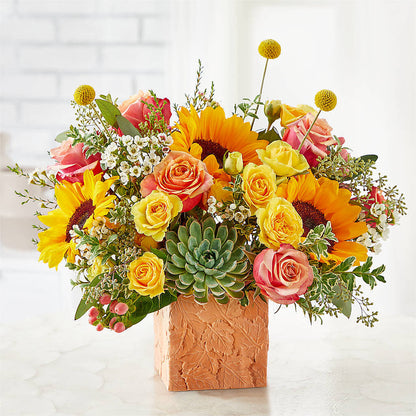 Sunflower Season Bouquet –  Newell Flower Shop Ltd., Kamloops BC