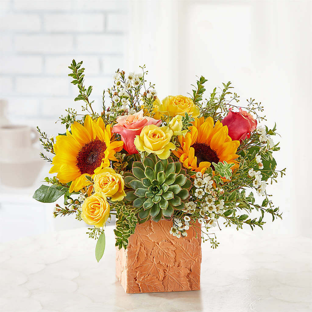 Sunflower Season Bouquet –  Newell Flower Shop Ltd., Kamloops BC