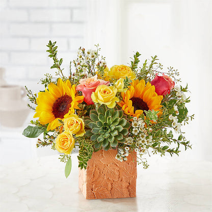 Sunflower Season Bouquet –  Newell Flower Shop Ltd., Kamloops BC