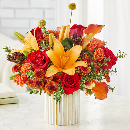 Scarlet Skies Bouquet –  Newell Flower Shop Ltd., Kamloops BC