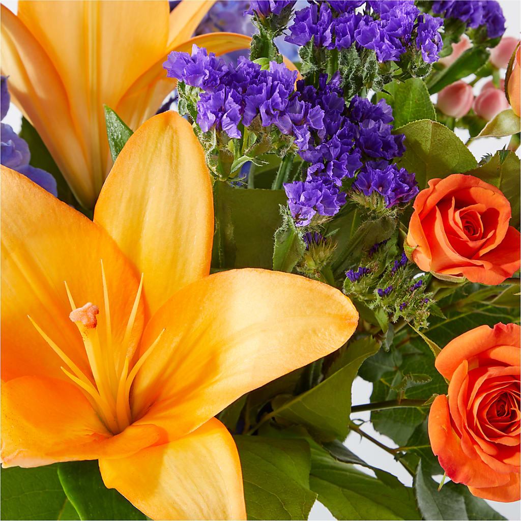 Radiant Citrus Bouquet –  Newell Flower Shop Ltd., Kamloops BC