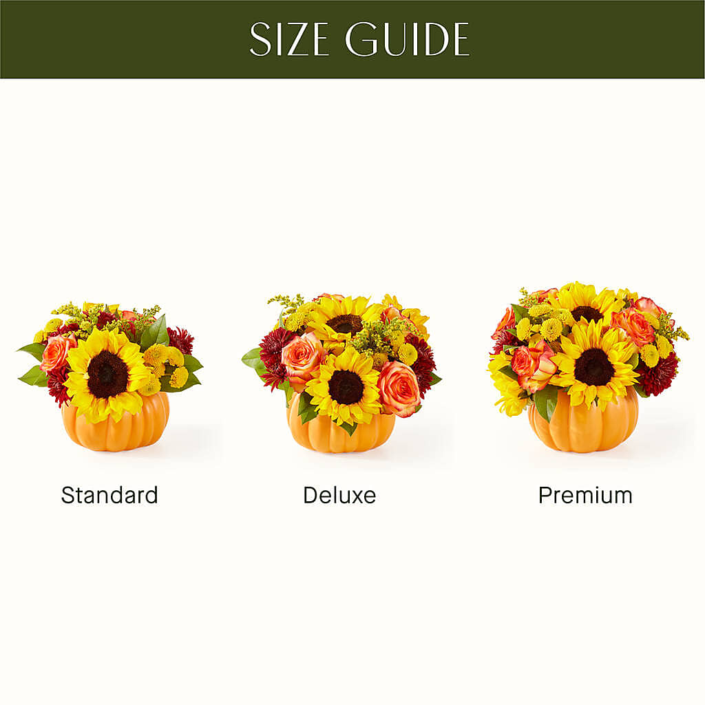 Golden Gourd Pumpkin Bouquet –  Newell Flower Shop Ltd., Kamloops BC