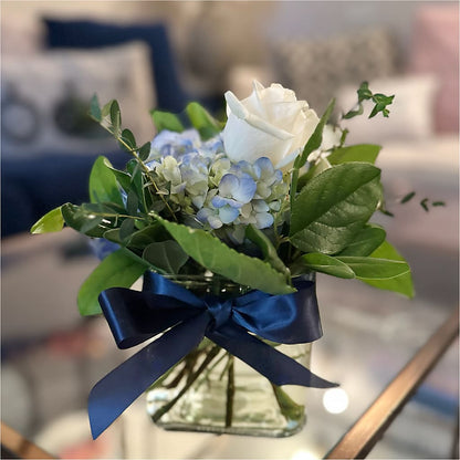 Sky Blue Delight Bouquet –  Newell Flower Shop Ltd., Kamloops BC