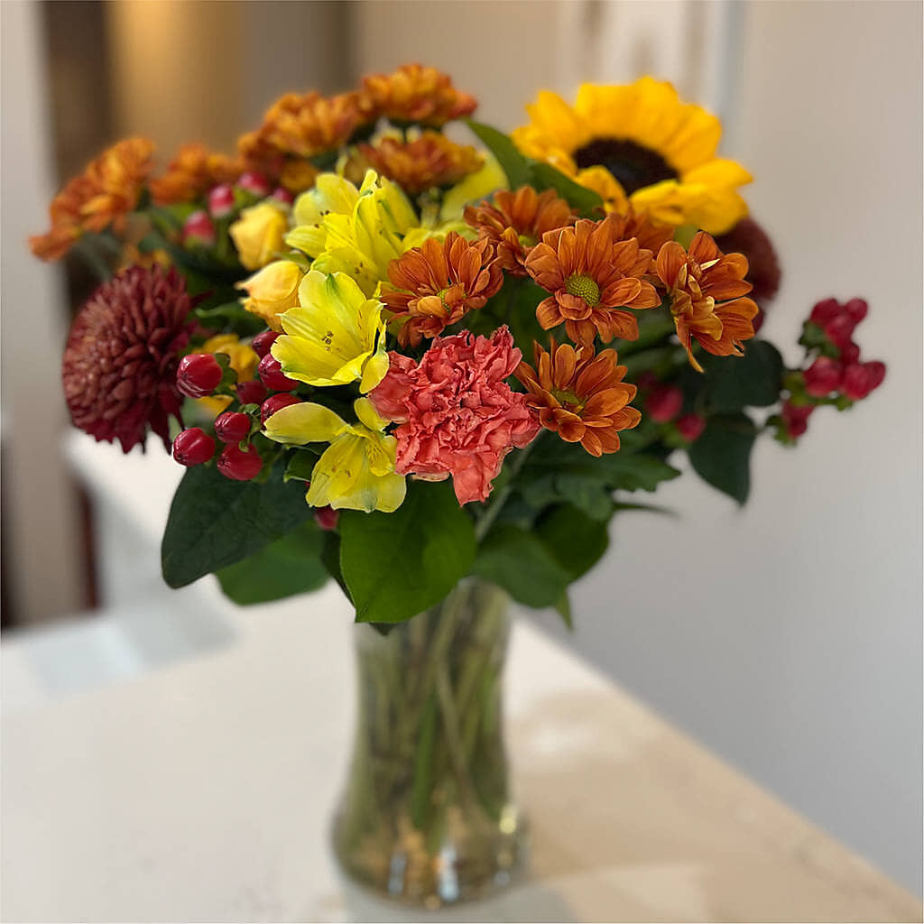 Fall Delight – A Florist Original –  Newell Flower Shop Ltd., Kamloops BC