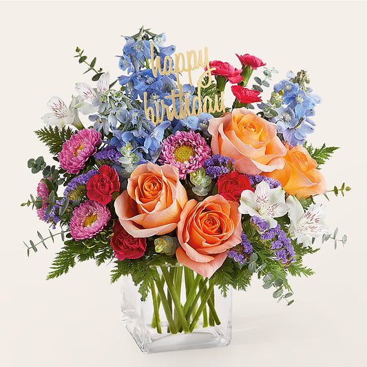 Birthday Bash Bouquet –  Newell Flower Shop Ltd., Kamloops BC