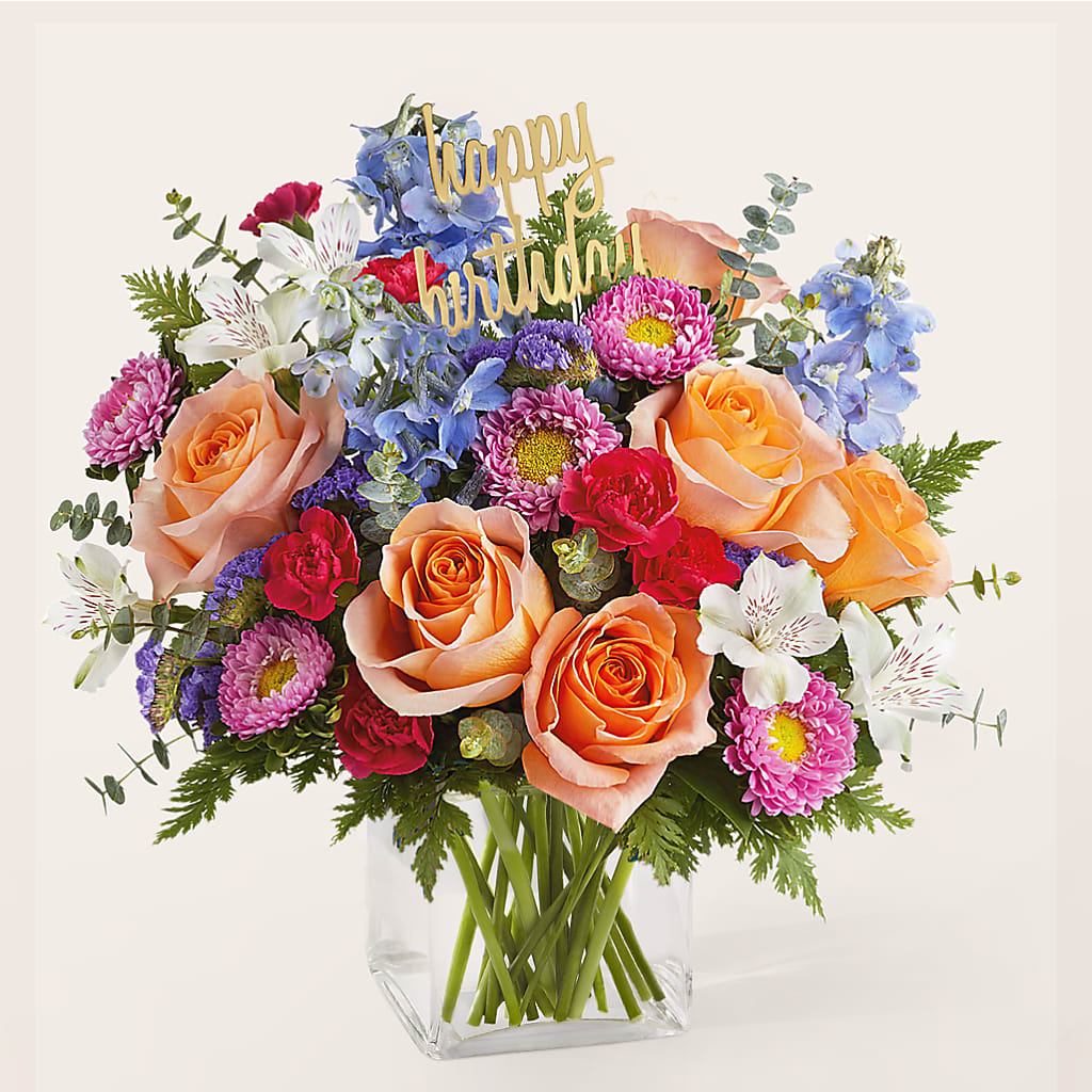 Birthday Bash Bouquet –  Newell Flower Shop Ltd., Kamloops BC