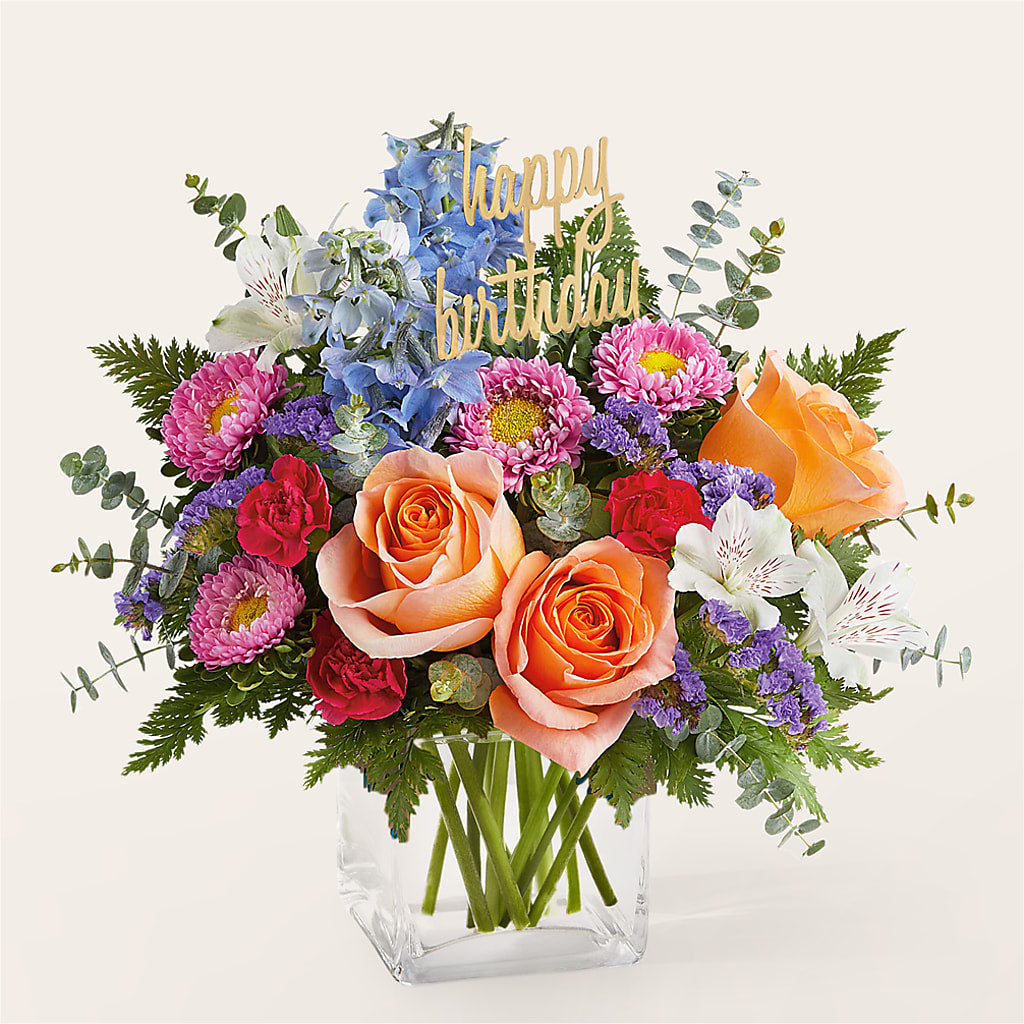 Birthday Bash Bouquet –  Newell Flower Shop Ltd., Kamloops BC
