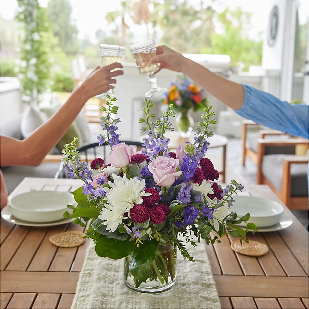 Violet Frost Bouquet –  Newell Flower Shop Ltd., Kamloops BC