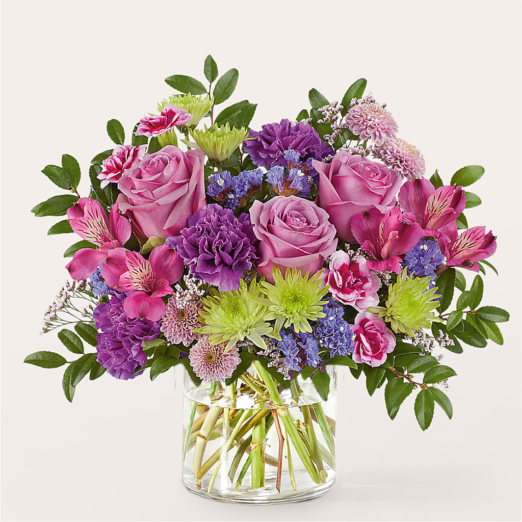 Glass Half Full Bouquet –  Newell Flower Shop Ltd., Kamloops BC