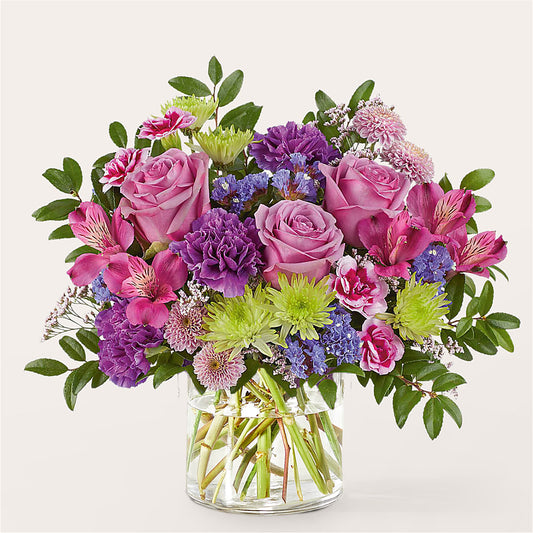 Glass Half Full Bouquet –  Newell Flower Shop Ltd., Kamloops BC