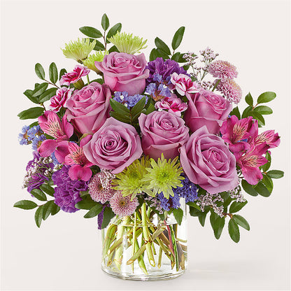Glass Half Full Bouquet –  Newell Flower Shop Ltd., Kamloops BC