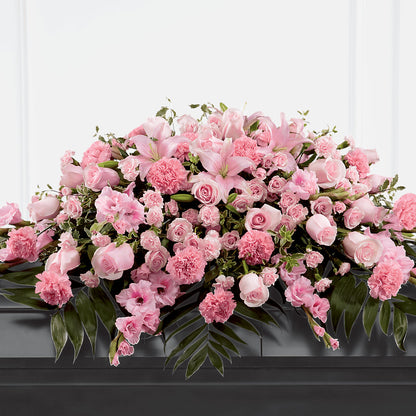 Garden of Comfort Casket Spray (Standard) –  Newell Flower Shop Ltd., Kamloops BC