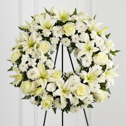Treasured Tribute Wreath –  Newell Flower Shop Ltd., Kamloops BC