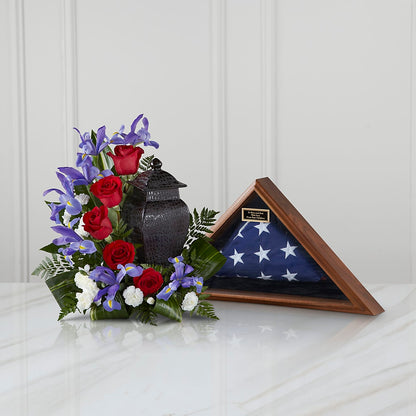 Patriotic Tribute Arrangement –  Newell Flower Shop Ltd., Kamloops BC