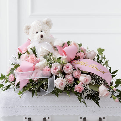 Touch of Sympathy Casket Spray –  Newell Flower Shop Ltd., Kamloops BC