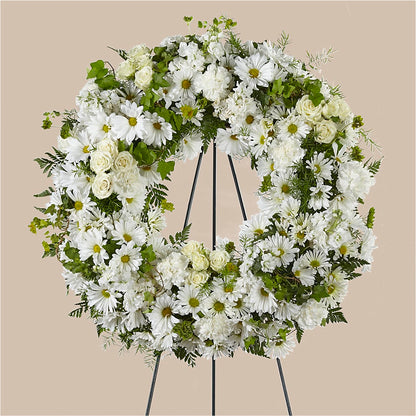 Faithful Wishes Wreath –  Newell Flower Shop Ltd., Kamloops BC
