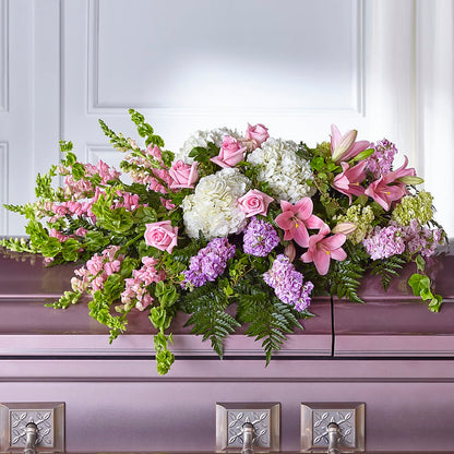 Life's Gratitude Casket Spray –  Newell Flower Shop Ltd., Kamloops BC