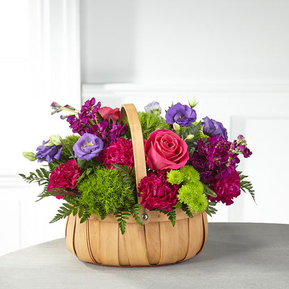 Serene Sanctuary Basket –  Newell Flower Shop Ltd., Kamloops BC