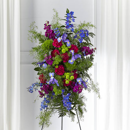 Heavenly Skies Standing Spray –  Newell Flower Shop Ltd., Kamloops BC