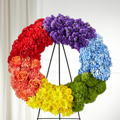 Circle of Love Wreath –  Newell Flower Shop Ltd., Kamloops BC