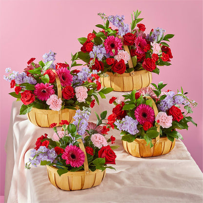 Pink Picnic Basket –  Newell Flower Shop Ltd., Kamloops BC