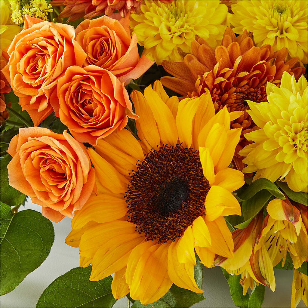 Autumn Harmony Centerpiece –  Newell Flower Shop Ltd., Kamloops BC