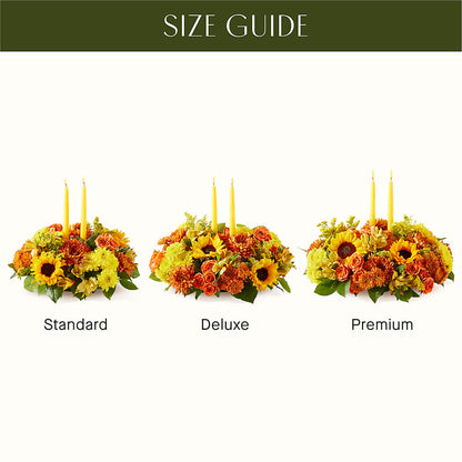 Autumn Harmony Centerpiece –  Newell Flower Shop Ltd., Kamloops BC