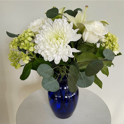 Snowy Dreams Bouquet –  Newell Flower Shop Ltd., Kamloops BC