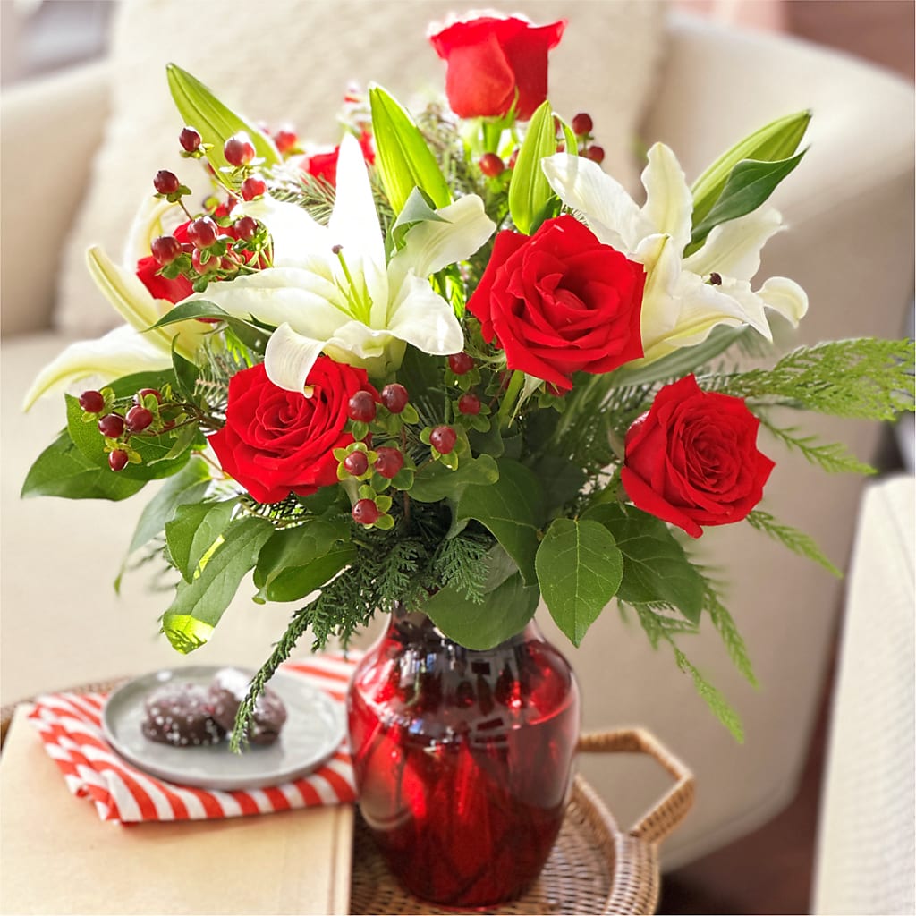 Evergreen Delight Bouquet –  Newell Flower Shop Ltd., Kamloops BC