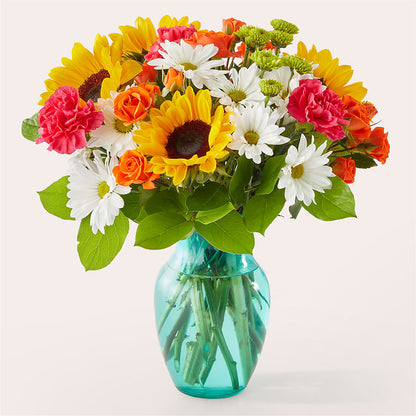 Sun-drenched Blooms Bouquet –  Newell Flower Shop Ltd., Kamloops BC