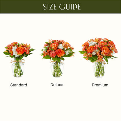 Apricot Glow Bouquet –  Newell Flower Shop Ltd., Kamloops BC